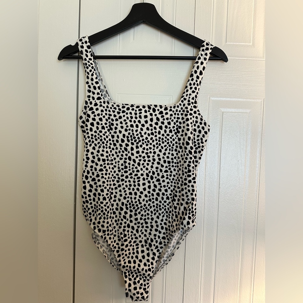 Spotted bodysuit